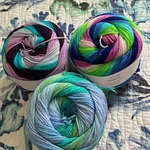 Colorful Yarn Set for Crafting